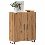 vidaXL Buffet chêne artisanal 69 5x34x90 cm bois d'ingénierie
