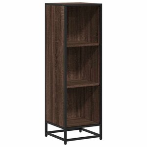 vidaXL Bibliothèque chêne marron 33 5x33x107 5 cm bois d'ingénierie