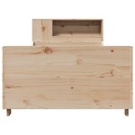 vidaXL Cadre de lit sans matelas 90x190 cm bois de pin massif