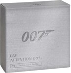 Pièce de monnaie en Argent 5 Pounds g 62.2 (2 oz) Millésime 2020 James Bond JAMES BOND