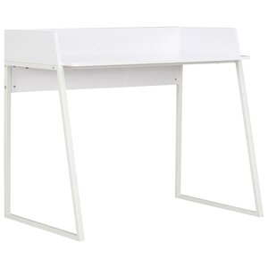 vidaXL Bureau Blanc 90x60x88 cm