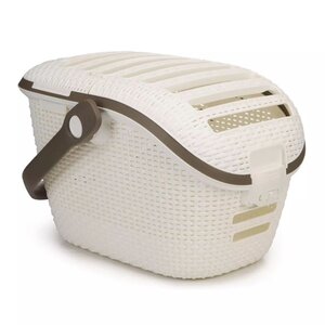 Curver Panier de transport pour animaux 51 x 38 x 33 cm Blanc