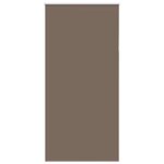 vidaXL Store enrouleur occultant café 115x210cm largeur du tissu