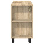 vidaXL Unité de vanité de salle de bain Chêne Sonoma 80 x 35 x 60 cm