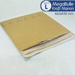 Lot de 100 enveloppes megabulle h/8 format 270x360 mm