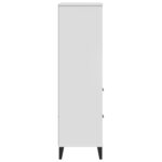 vidaXL Bibliothèque VIKEN blanc 60x35x123 cm bois d'ingénierie