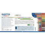 Etui de 50 Crayons de Couleur Stilnovo + Taille-crayon GIOTTO