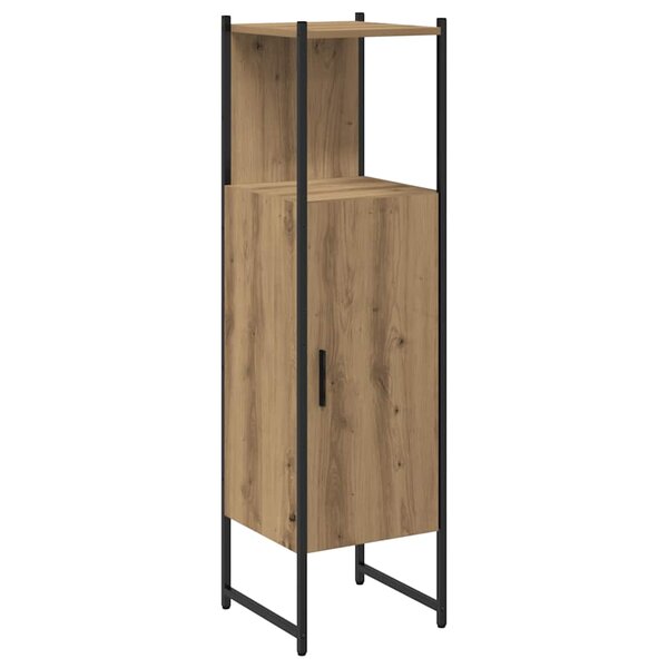 vidaXL Armoire de salle de bain chêne artisanal 33x33x120 5 cm