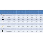 vidaXL Panneaux de terrasse creux et accessoires WPC 30 m² 4 m Teck