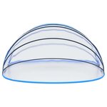 vidaXL Dôme de piscine ovale 530x410x210 cm