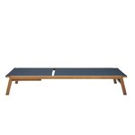 Bain de soleil alu Logan marron-gris foncé