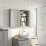 vidaXL Ensemble de Meubles de Salle de Bain 3 Pièces 120 x 10 5 x 60 5 cm
