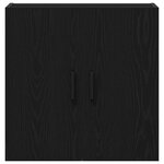 Meuble murale vidaXL Chêne noir 60x31x60 cm Bois d'ingénierie