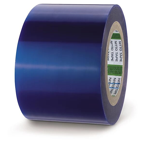 Film adhésif de protection temporaire adhésivité faible nitto denko 100 mm x 200 m (lot de 3)