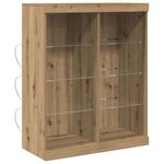 vidaXL Buffet chêne artisanal 41 x 37 x 100 cm Bois d'ingénierie