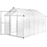 vidaXL Serre Aluminium 302x190x195 cm 11 19 m³