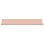 vidaXL Étagère flottante 4 Pièces Rose 40 x 18 x 2 5 cm Acier