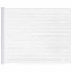 vidaXL Film pour fenêtre dépoli design à rayures 0 9x50 m PVC
