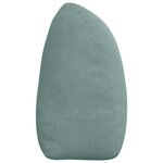 vidaXL Coussin de Dos Vert Mer 180 x 24 x 50 cm Velours