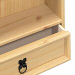 vidaXL Armoire à CD Corona 52x17 5x103 cm bois de pin massif