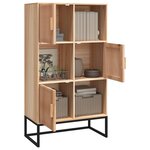 vidaXL Buffet haut 70x35x125 cm bois d'ingénierie
