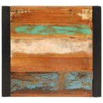 vidaXL Table de bar 60x55x110 cm bois massif de récupération