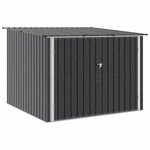 vidaXL Abri de vélo 3 pc Anthracite 216 x 207 x 158 cm Métал