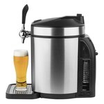 HKoeNIG Tireuse a biere – Pour tous les fûts de 5L – Noir/Inox - BW1880