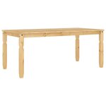 vidaXL Table à manger Corona 180x90x75 cm bois massif de pin