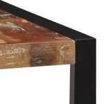 vidaXL Table de salle à manger 160x80x75cm Bois de récupération massif