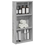 vidaXL Armoire murale de salle de bain Gris Sonoma 30 x 10 x 60 5 cm