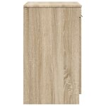vidaXL Armoire de salle de bain Chêne Sonoma 54 x 41 x 70 cm