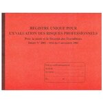 Registre d'évaluation des risques Professionnels 24 x 32 cm 80 pages ELVE