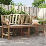 vidaXL Banc de jardin 179 5x60x90 cm bois de teck solide