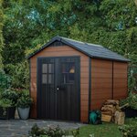 Keter abri de jardin newton 7511 marron