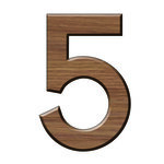 N°5 enigma auto adhésif 3m pour boites aux lettes portes casiers ... Intérieur/extérieur