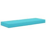 vidaXL Coussin de Siège d'Extérieur Turquoise 111 5 x 40 x 8 cm
