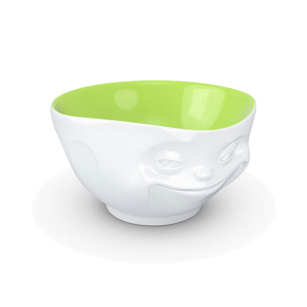 Grand bol en porcelaine hôtelière Tassen Grinning Pistache