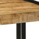 vidaXL Table basse Marron 40 x 40 x 38 cm bois de manguier massif
