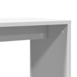 vidaXL Tables d'appoint 2 Pièces blanc 50x30x50 cm bois d’ingénierie