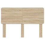 vidaXL Tête de lit Chêne Sonoma 160 cm Bois d'ingénierie