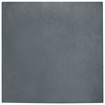 vidaXL Tapis en Fourrure Synthétique de Lapin Anthracite 160 x 160 cm