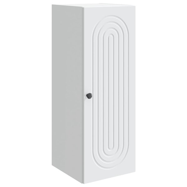 vidaXL Armoire Murale Blanc 33 x 34 5 x 90 cm Bois d'ingénierie