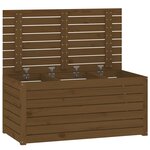 vidaXL Boîte de jardin marron miel 101x50 5x46 5 cm bois massif de pin