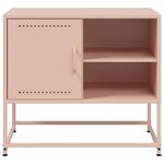 vidaXL Buffet haut blanc 100 5x39x107 cm acier