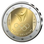 Pièce de monnaie 2 euro commémorative Belgique 2016 BU – Jeux Olympiques d’été de Rio