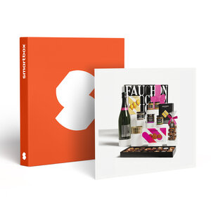 SMARTBOX - Coffret Cadeau Coffret Follement Fauchon : douceurs sucrées et salées avec champagne livrés à domicile -  Gastronomie