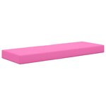 vidaXL Coussin de Siège d'Extérieur Rose 111 5 x 40 x 8 cm
