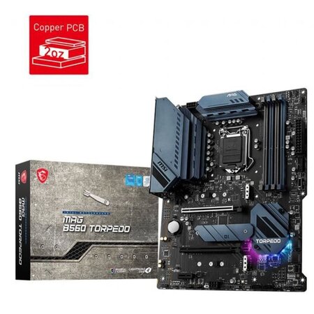 Msi mag b560 torpedo carte mère intel b560 lga 1200 atx