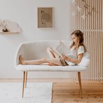 Carnet dos carré collé pages blanches - Le raton-laveur